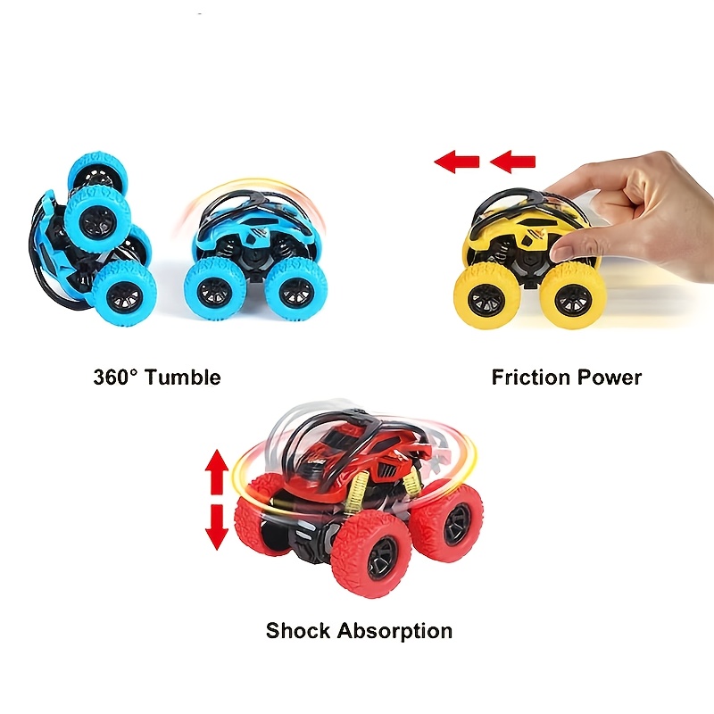 Colorful Macaron Monster Truck Toys